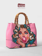 Limitierte Auflage 1/1 - Artbag The Bamboo Chic - 'Bubblegum' 