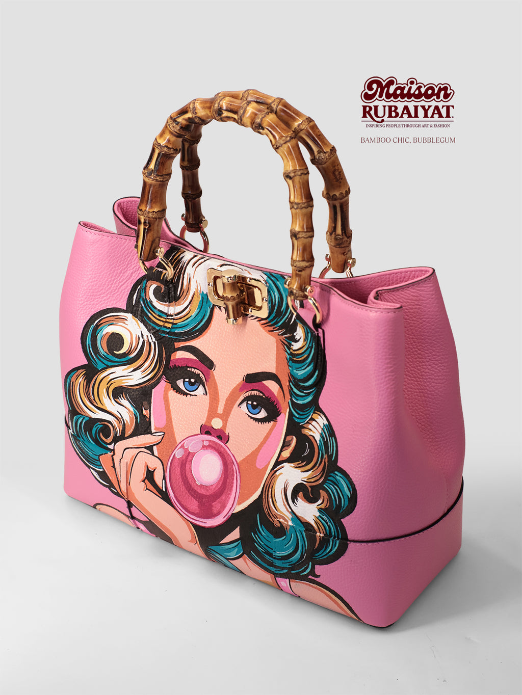 Limitierte Auflage 1/1 - Artbag The Bamboo Chic - 'Bubblegum' 