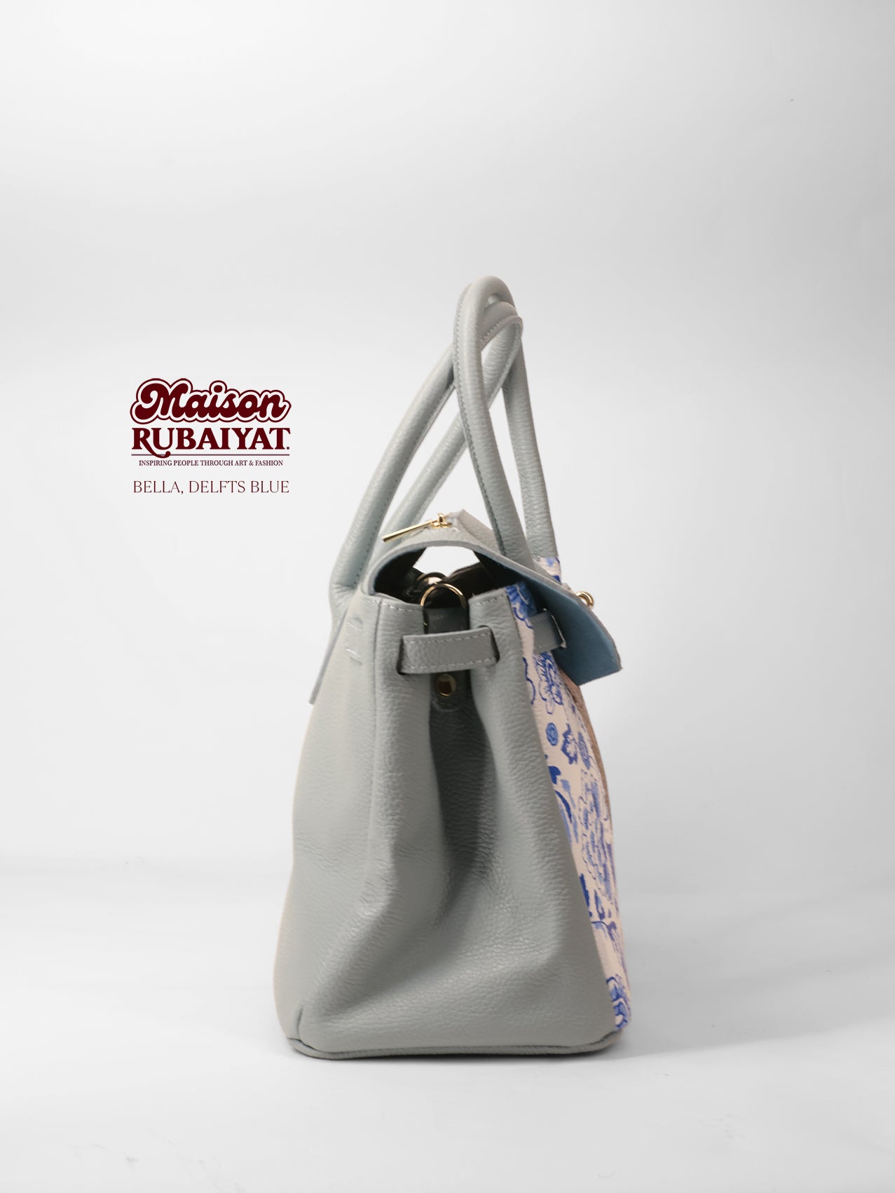 Limited Edition 1/1 - Artbag The Bella - 'Delfts Blue'