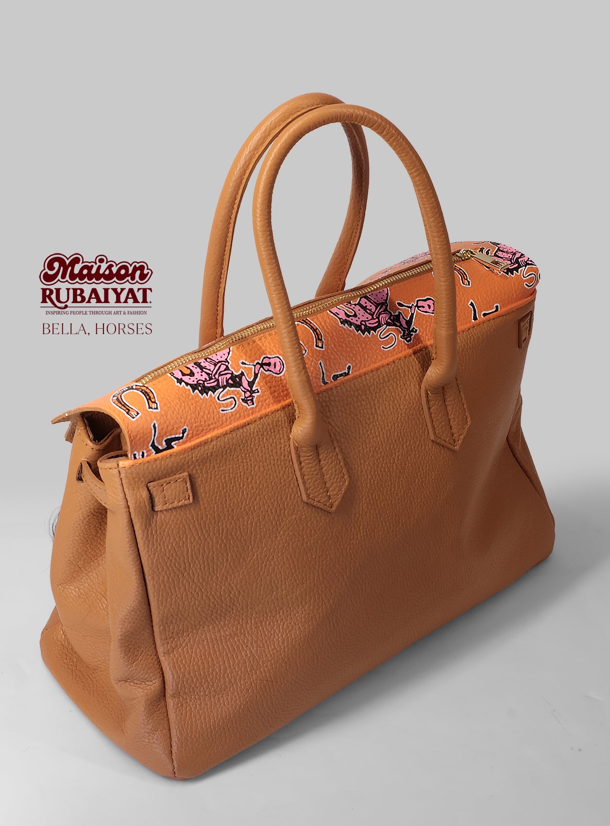 Limited Edition 1/1 - Artbag The Bella - 'Horses'