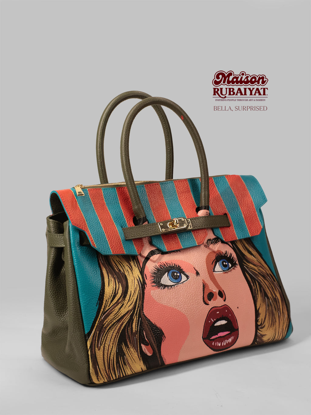 Limited Edition 1/1 - Artbag The Bella - 'Suprised'