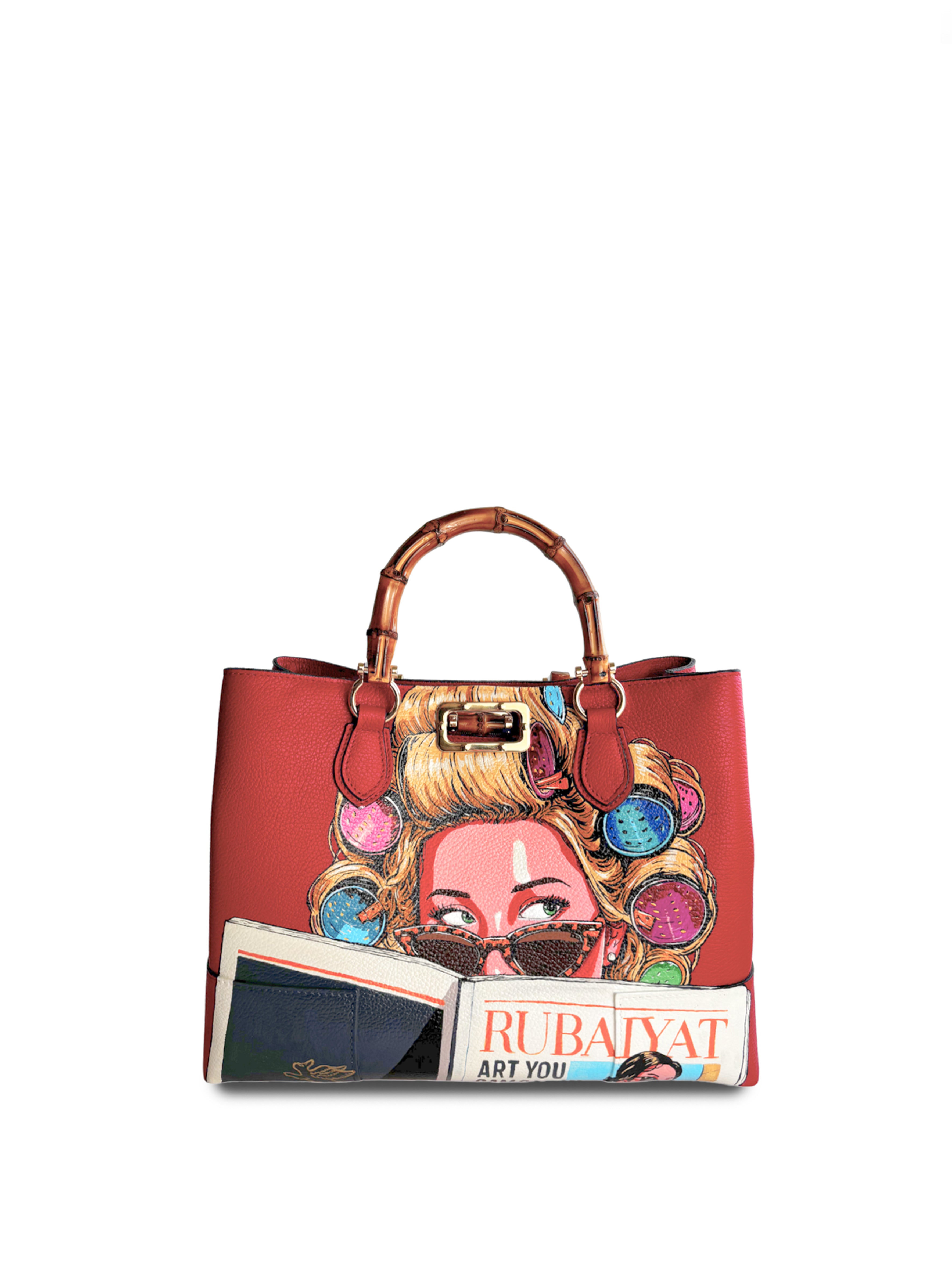 Original Bamboo Chic Bag - 'Billie Rouge'