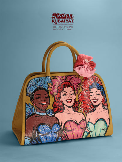 Limited Edition 1/1 - Artbag The Bowling Bag - 'The French Ladies'