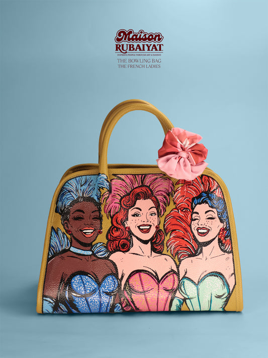 Limited Edition 1/1 - Artbag The Bowling Bag - 'The French Ladies'