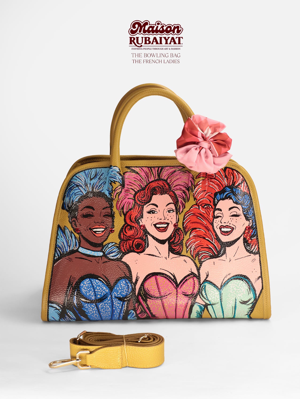 Limited Edition 1/1 - Artbag The Bowling Bag - 'The French Ladies'