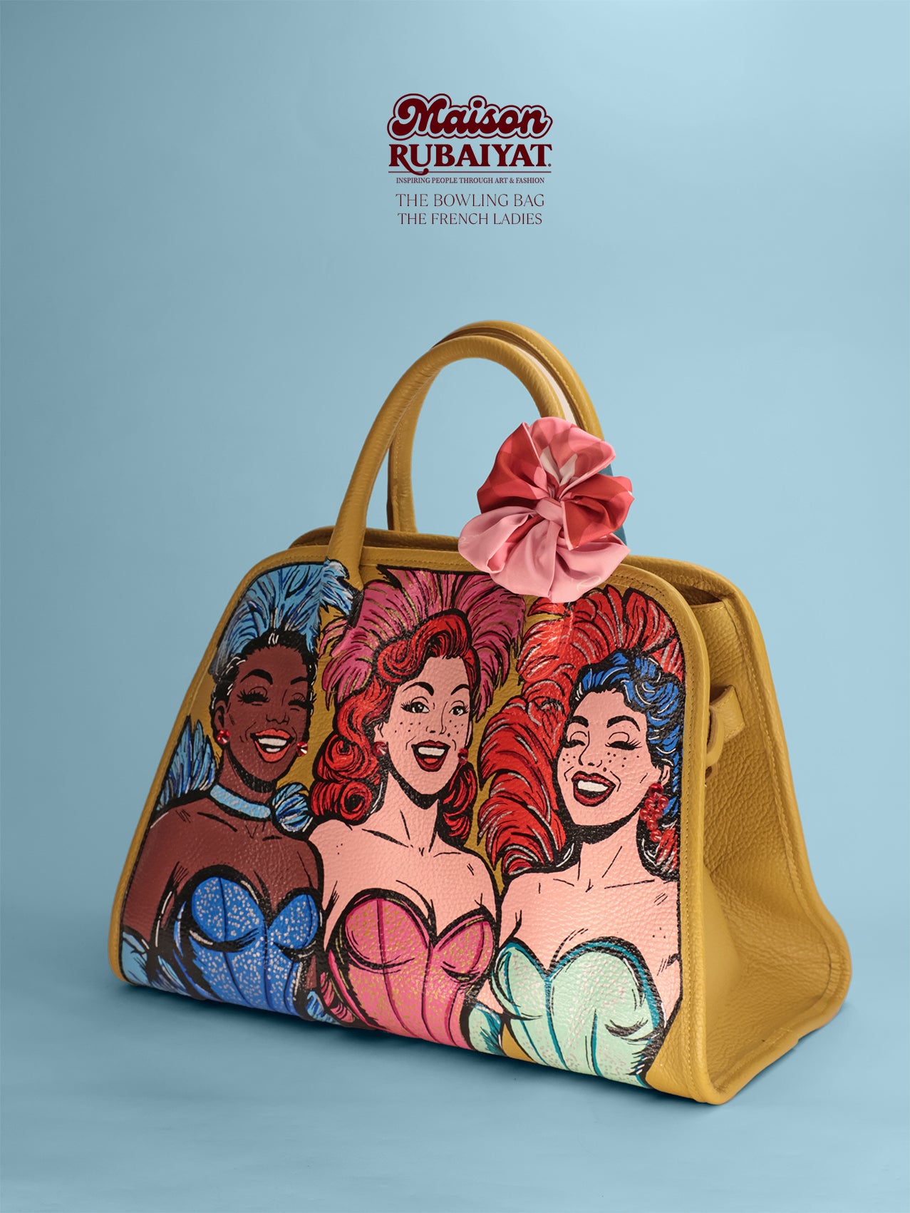 Limited Edition 1/1 - Artbag The Bowling Bag - 'The French Ladies'