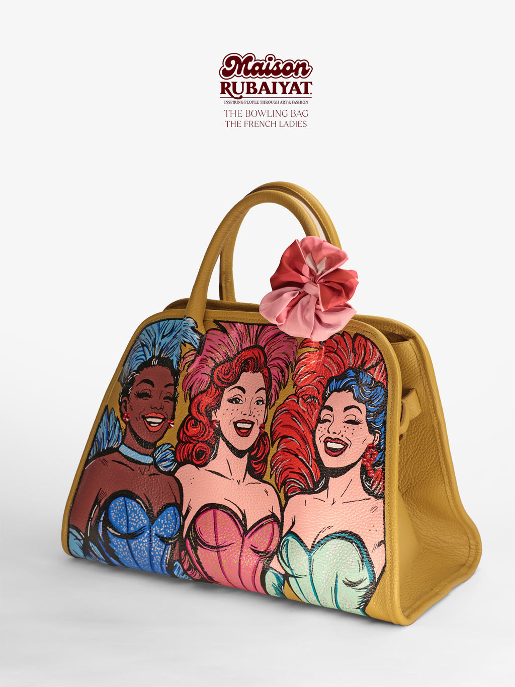 Limited Edition 1/1 - Artbag The Bowling Bag - 'The French Ladies' 