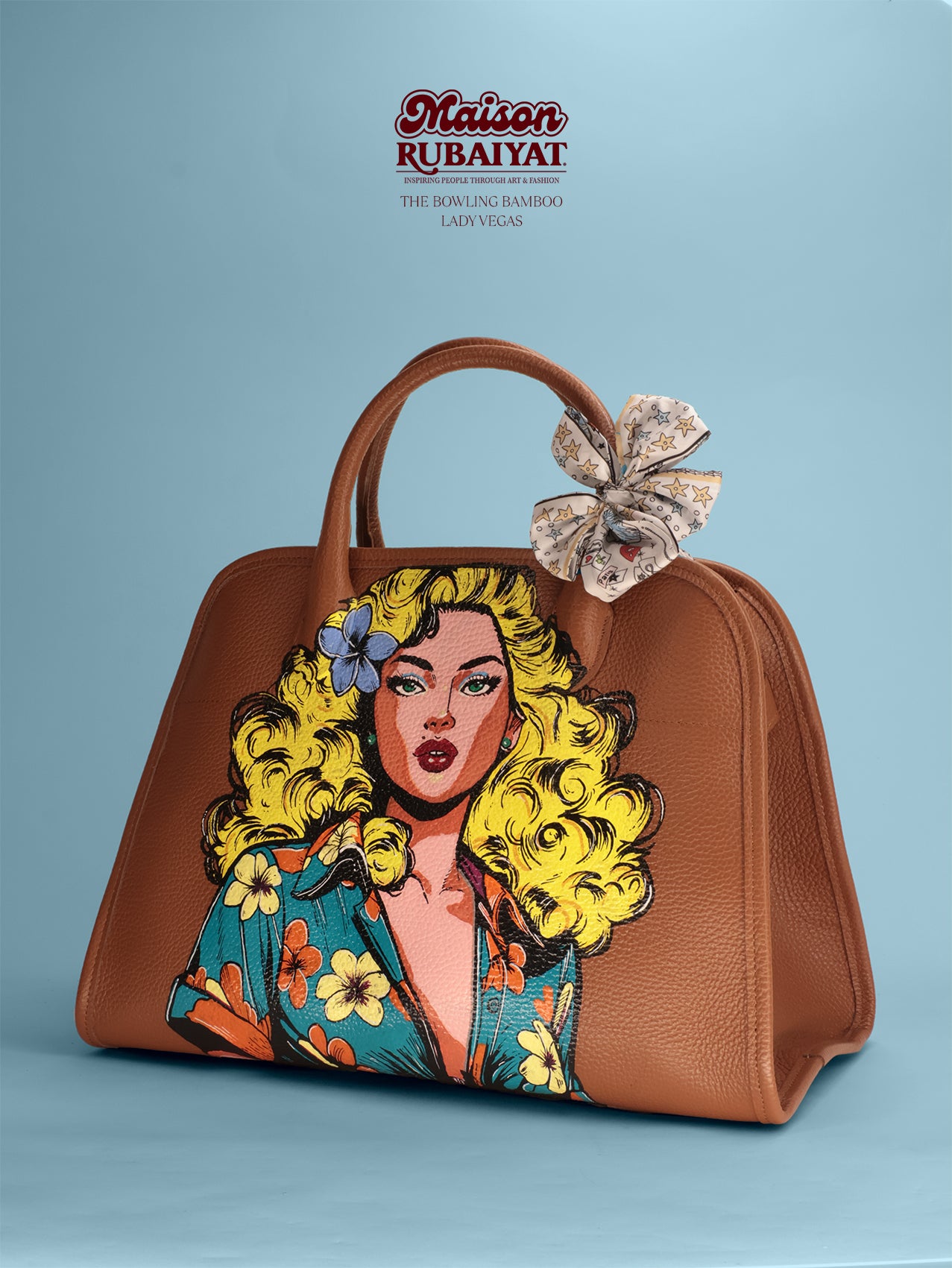 Limited Edition 1/1 - Artbag The Bowling Bag - 'Lady Vegas'