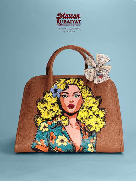 Limited Edition 1/1 - Artbag The Bowling Bag - 'Lady Vegas'