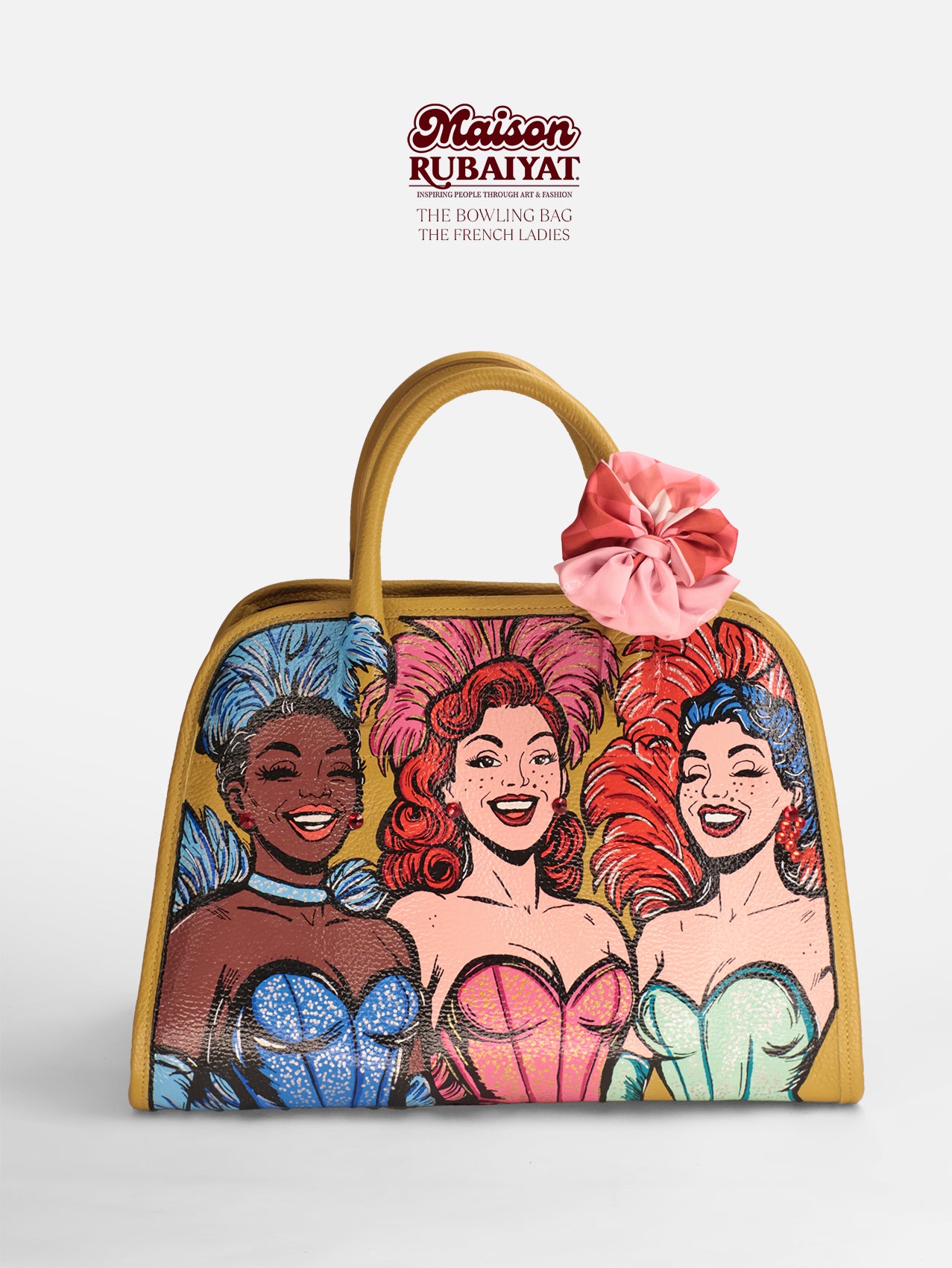 Limited Edition 1/1 - Artbag The Bowling Bag - 'The French Ladies' 