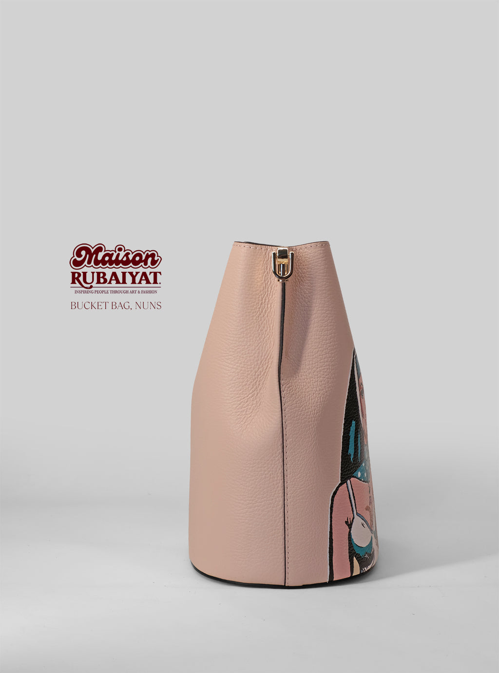 Limited Edition 1/1 - Artbag The Bucket Bag - 'Nuns' 