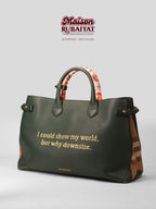 Limited Edition 1/1 - Artbag Vintage Burberry Bag  - 'Dreamgirl'
