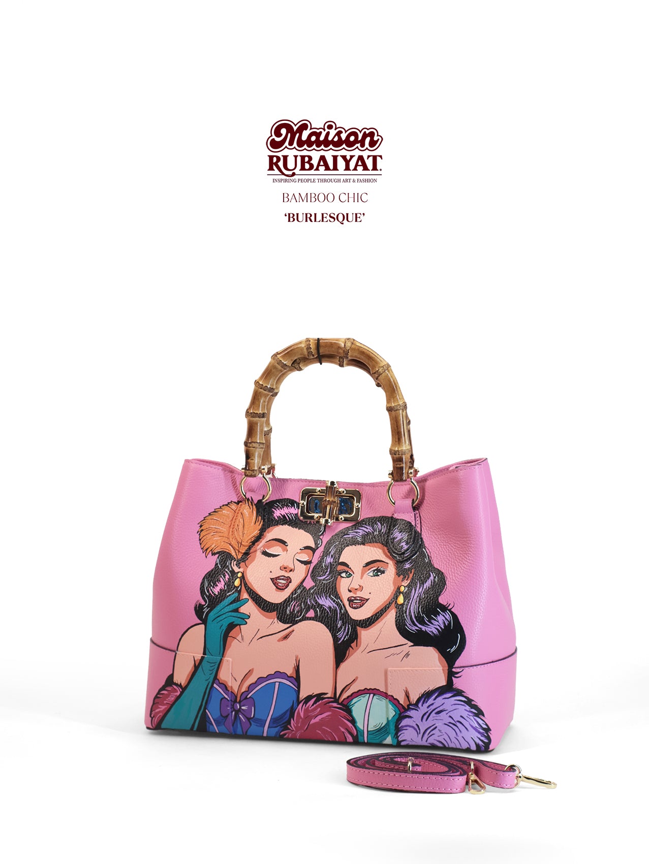 Limited Edition 1/1 - Artbag The Bamboo Chic - 'Burlesque'