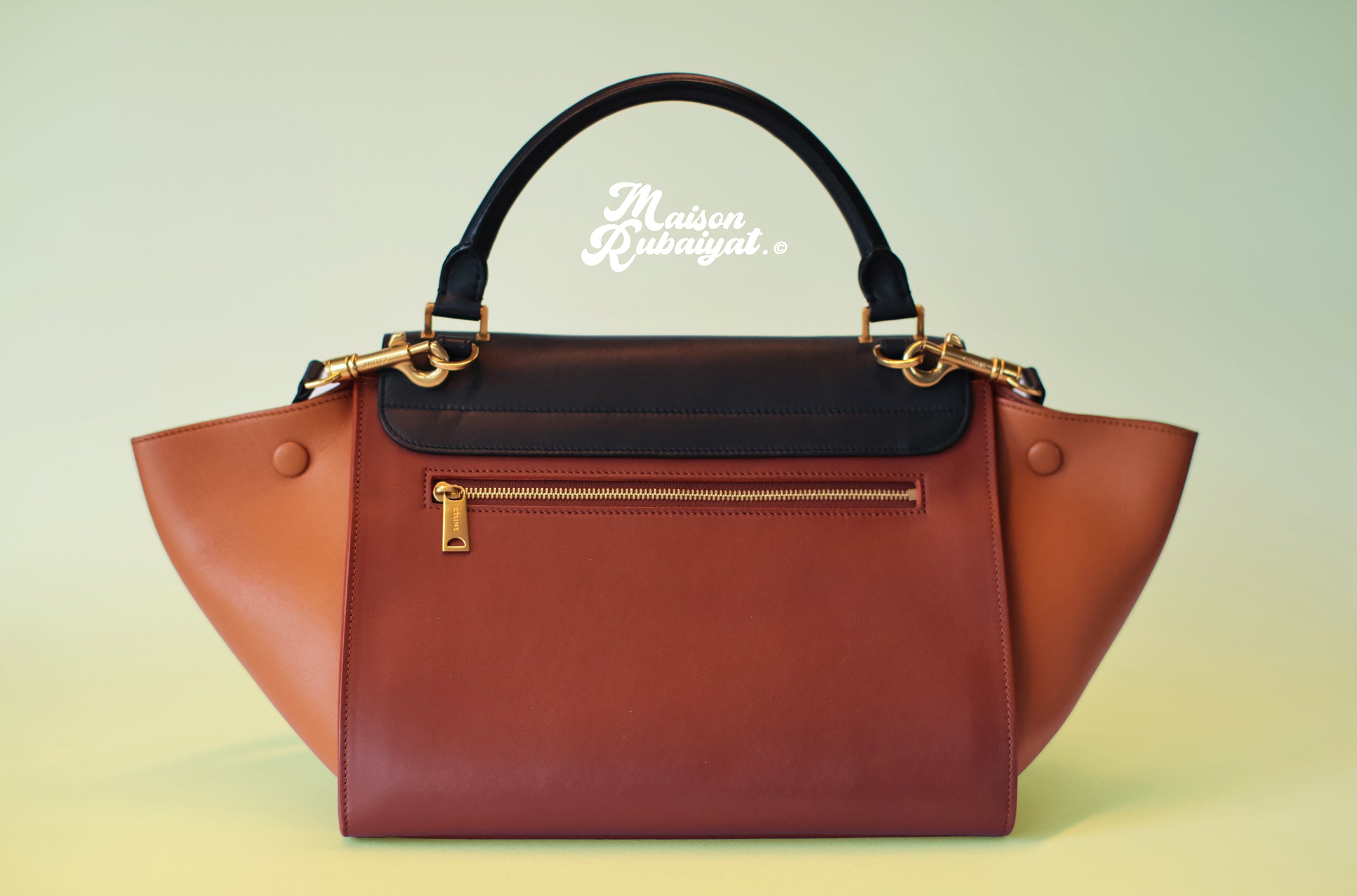 Limited Edition Céline Bag with Hand-Painted Design – Iconic Simplicity and Elegance 