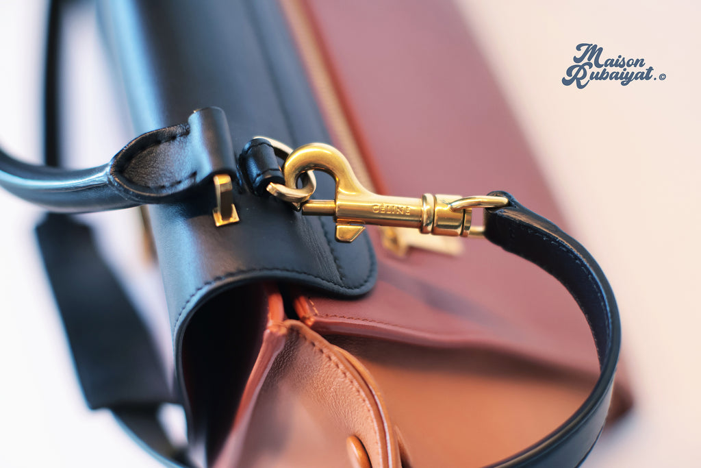 Limited Edition Céline Bag with Hand-Painted Design – Iconic Simplicity and Elegance 