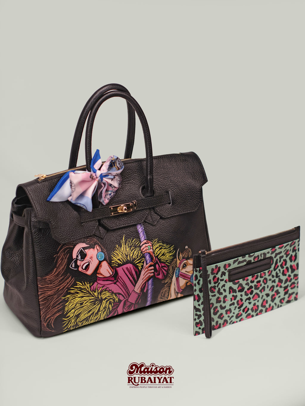 Limited Edition 1/1 – Custom Artbag - 'Old Carousel' 
