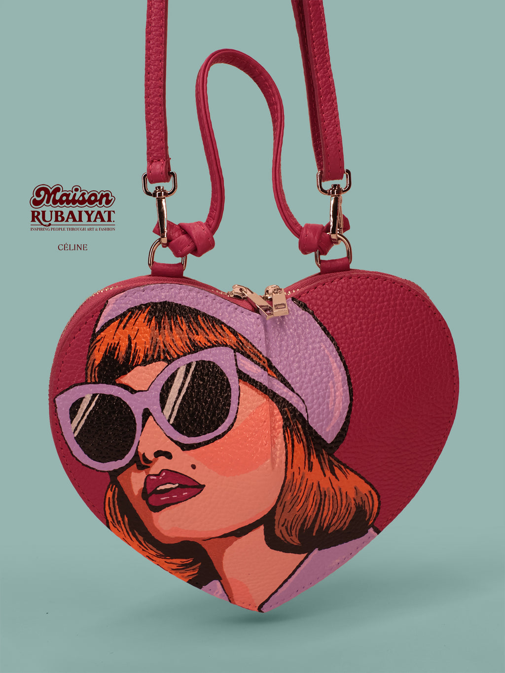 Édition Limitée 1/1 - Artbag The Heart Bag - "Céline"