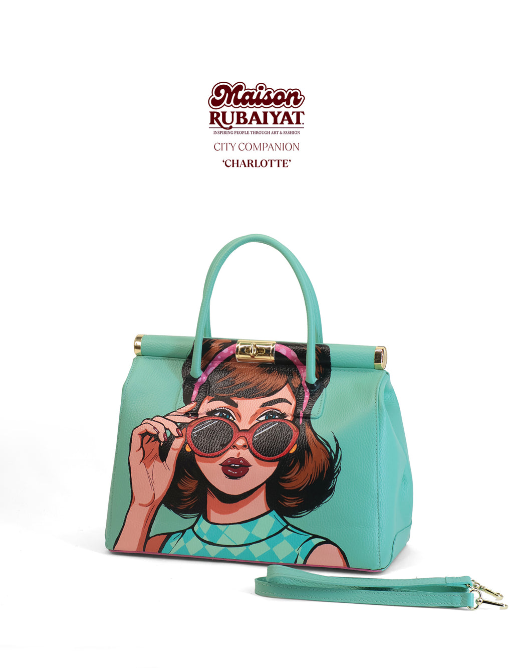 Limited Edition 1/1 - Artbag The City Companion - 'Charlotte'