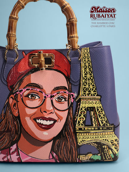 Limited Edition 1/1 – Custom Artbag - 'Charlotte'