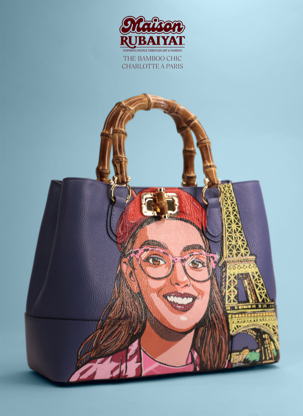 Limitierte Auflage 1/1 – Individuelle Kunsttasche – „Charlotte“ 