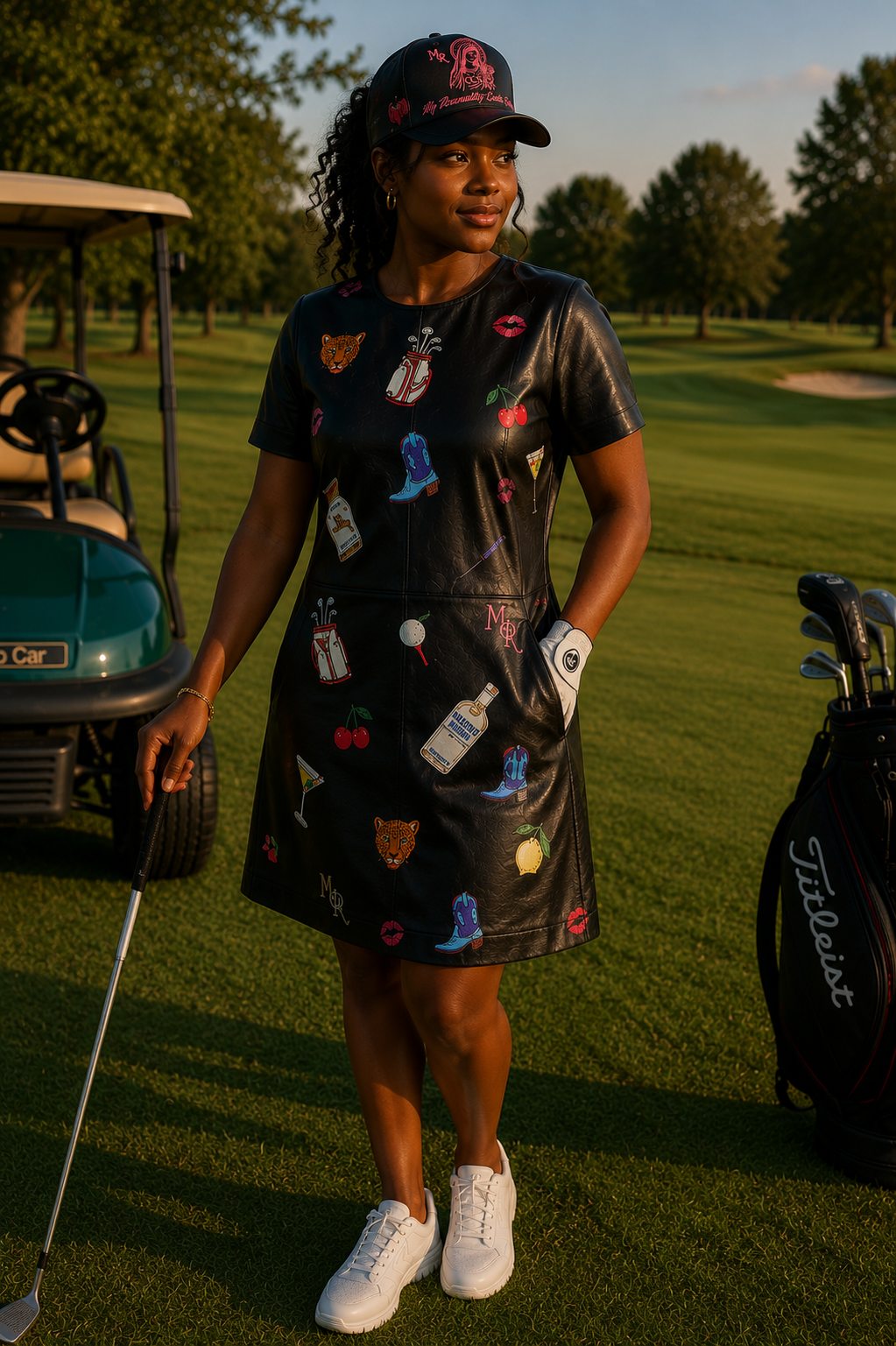 Original Maité Dress - 'Country Club Pattern'
