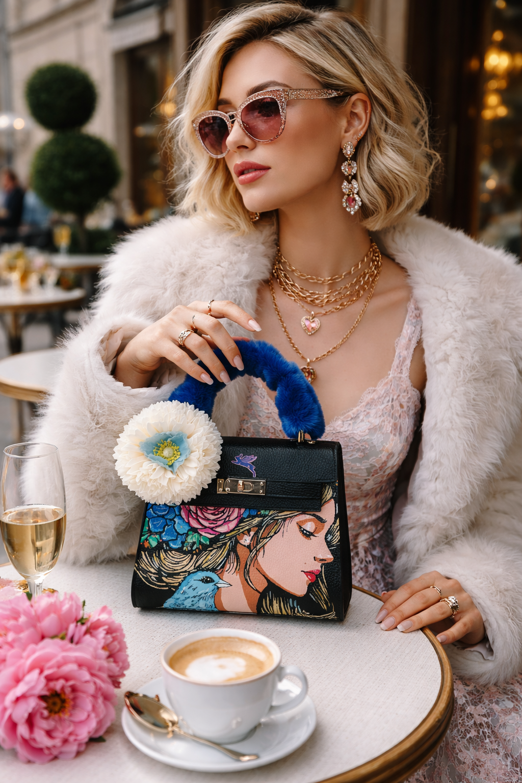 Original Marie Bag - 'Mini Peonie' (AVIV)