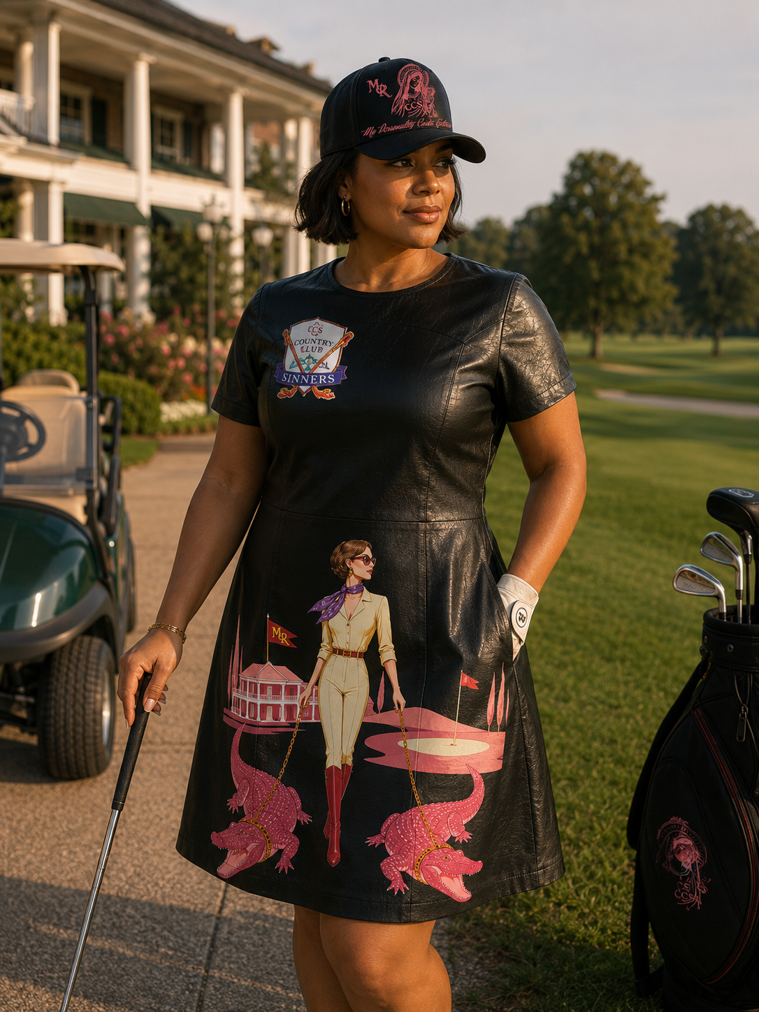 Original Maité Dress - 'Country Club Sinner'