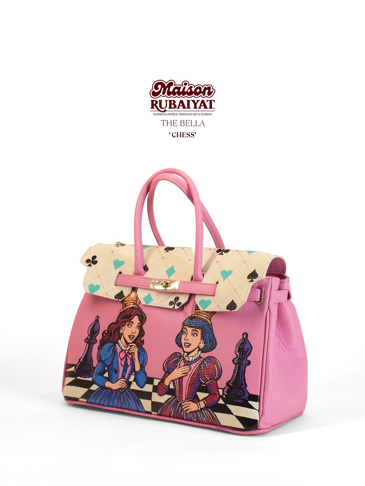 Limited Edition 1/1 - Artbag The Bella - 'Chess'