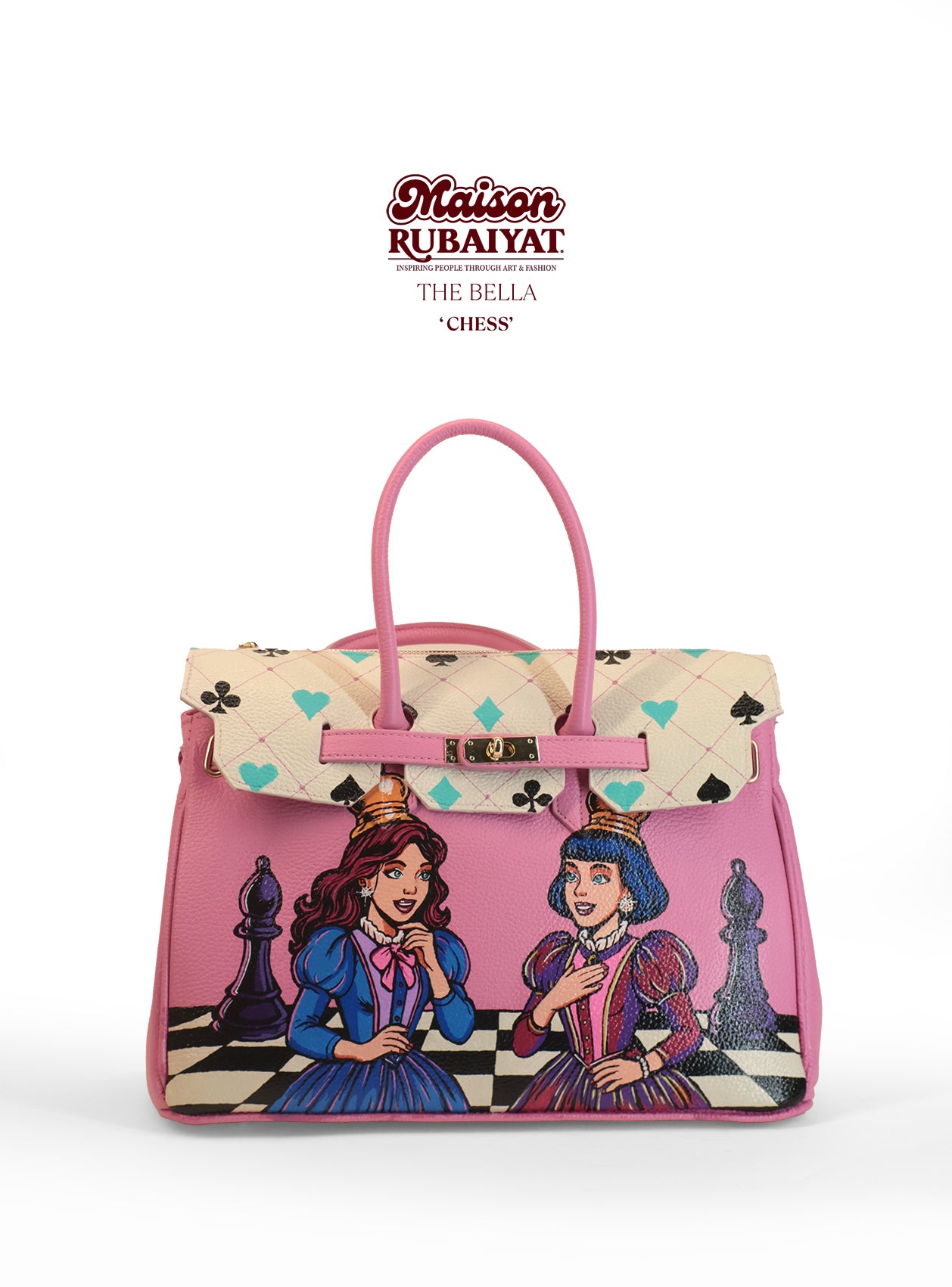 Limited Edition 1/1 - Artbag The Bella - 'Chess'