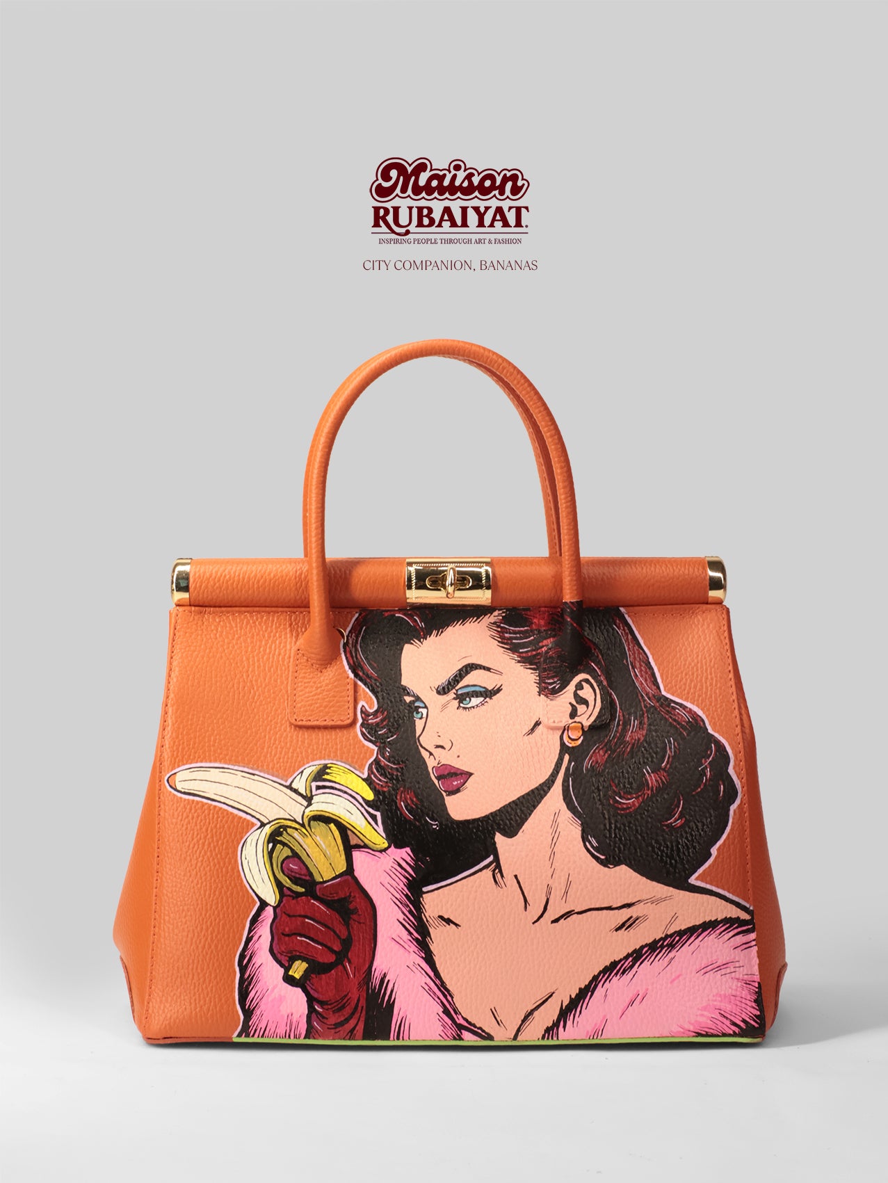 Limited Edition 1/1 - Artbag The City Companion - 'Bananas'