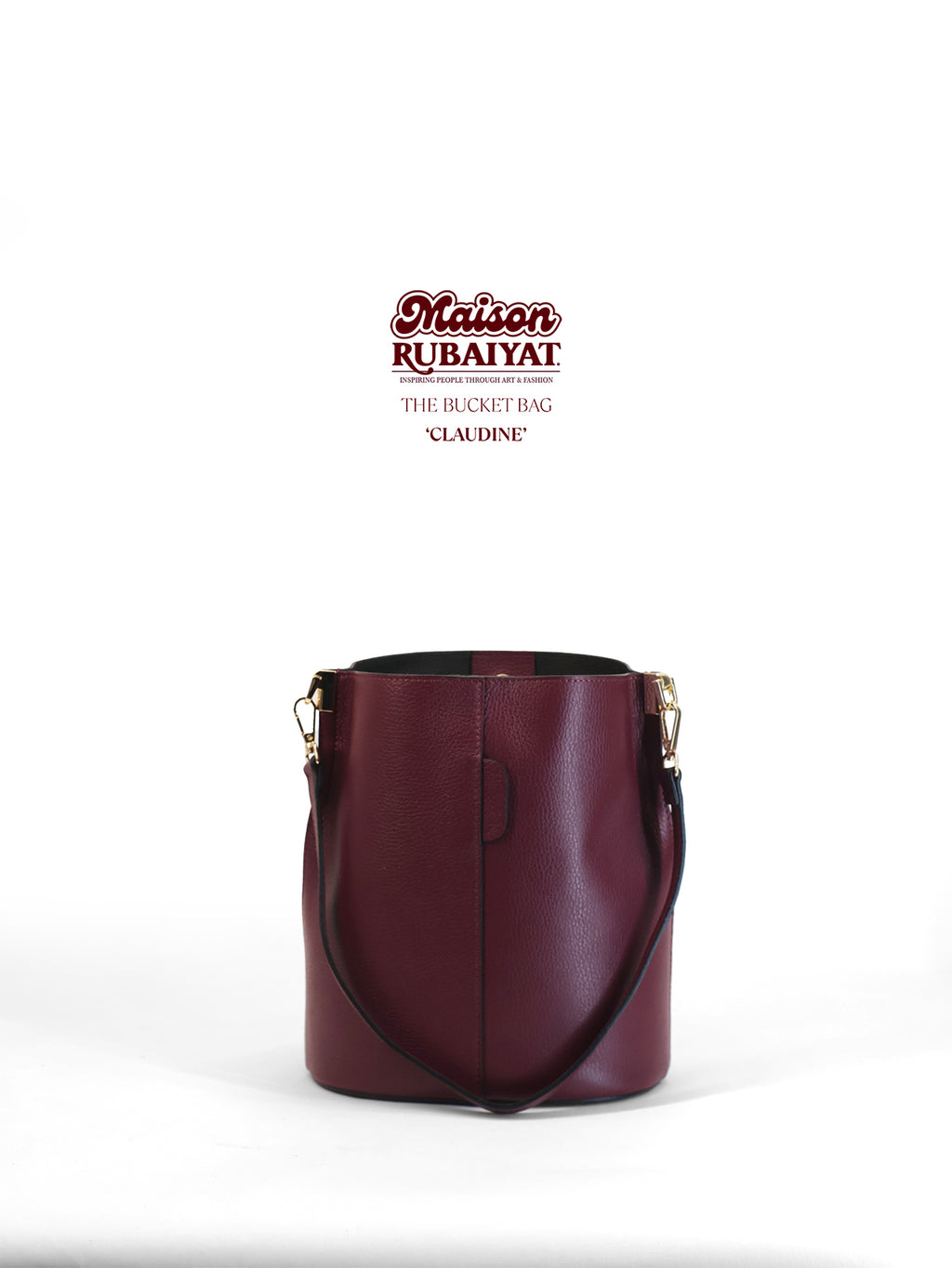 Limited Edition 1/1 - Artbag The Bucket Bag- 'Claudine'