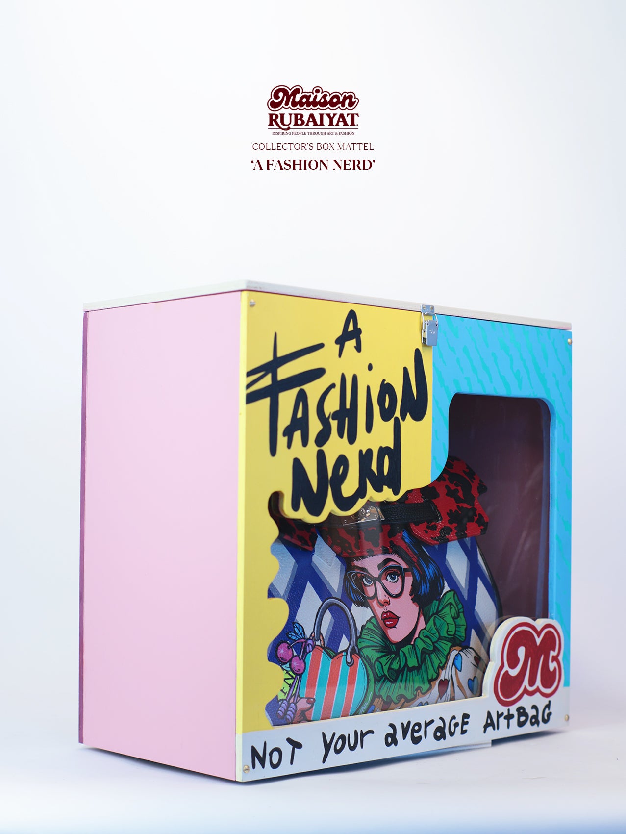 Limited Edition 1/1 – Custom Artbag - 'A Fashion Nerd' 