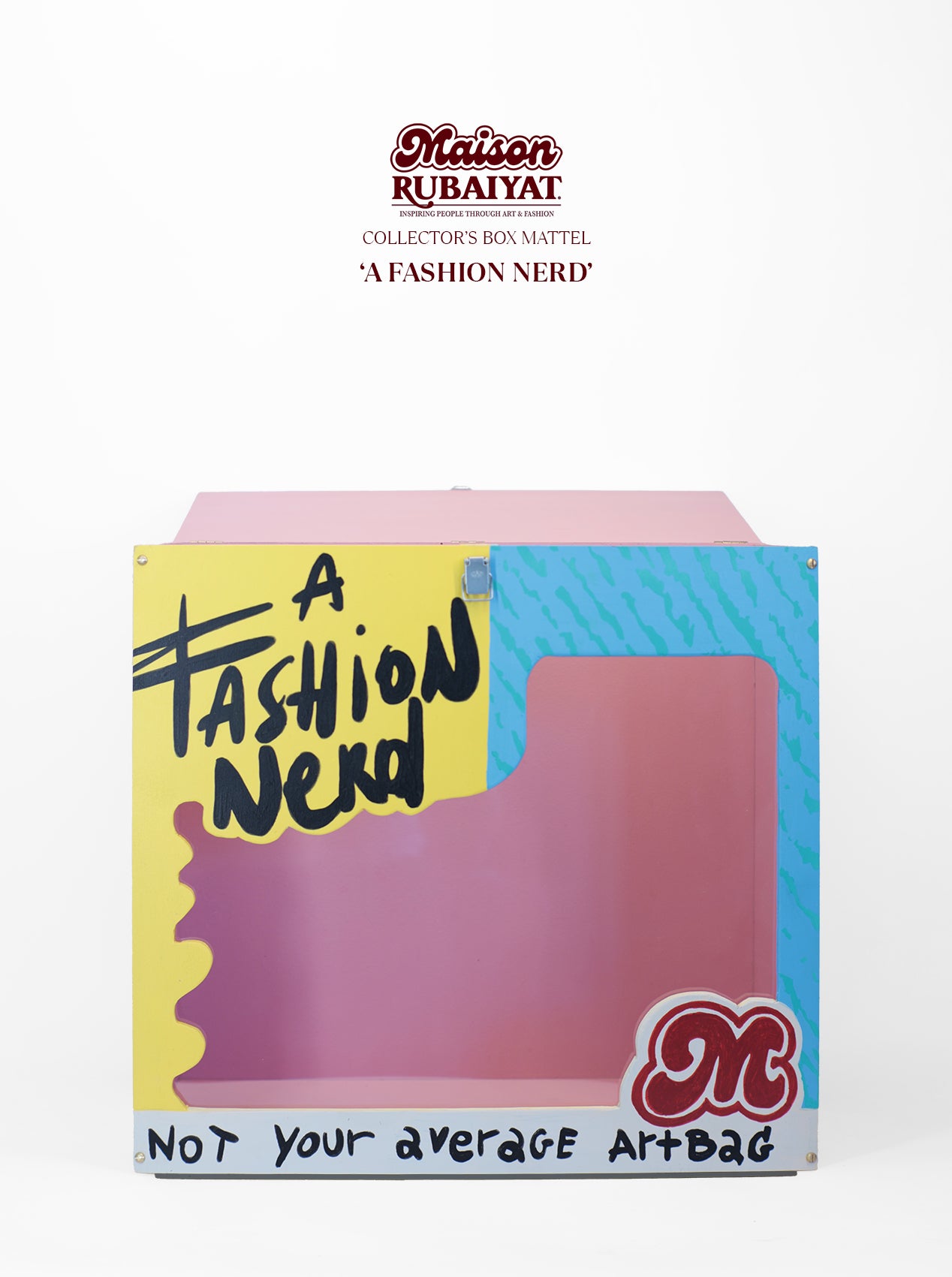Limited Edition 1/1 – Custom Artbag - 'A Fashion Nerd' 