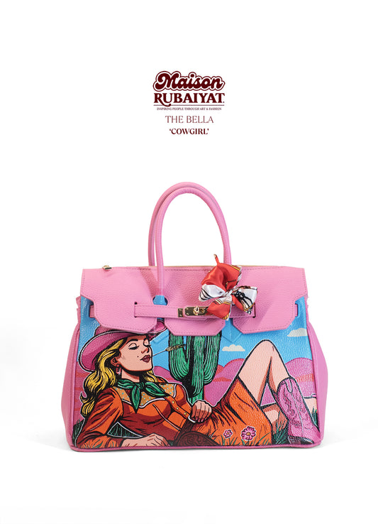 Limited Edition 1/1 - Artbag The Bella - 'Cowgirl'