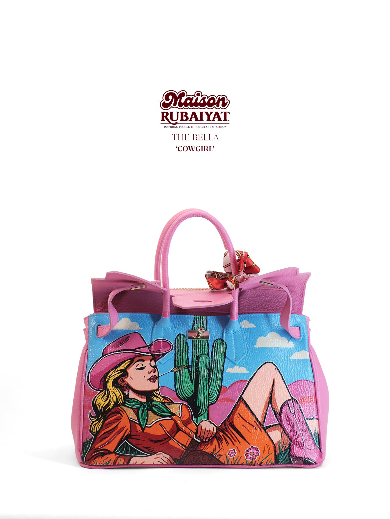 Limited Edition 1/1 - Artbag The Bella - 'Cowgirl'