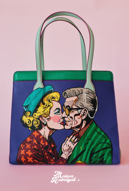 VINTAGE DOLCE & GABBANA - KISSING COUPLE