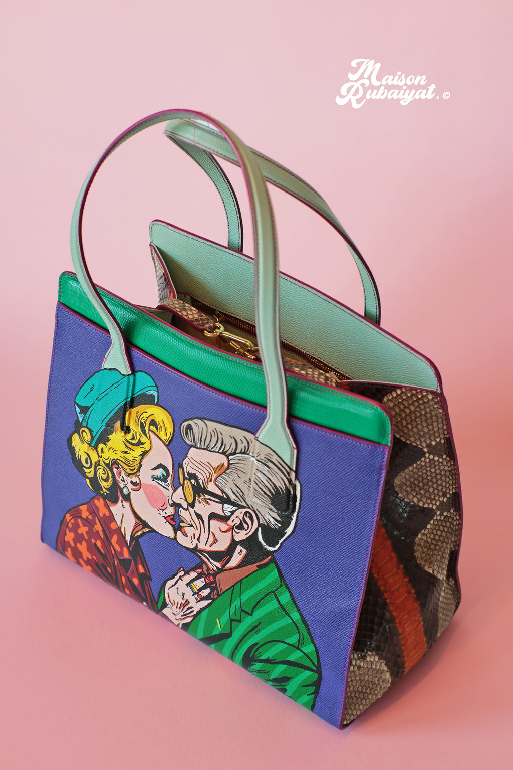 Édition limitée Dolce&amp;Gabbana avec un design peint à la main – Une histoire intemporelle 