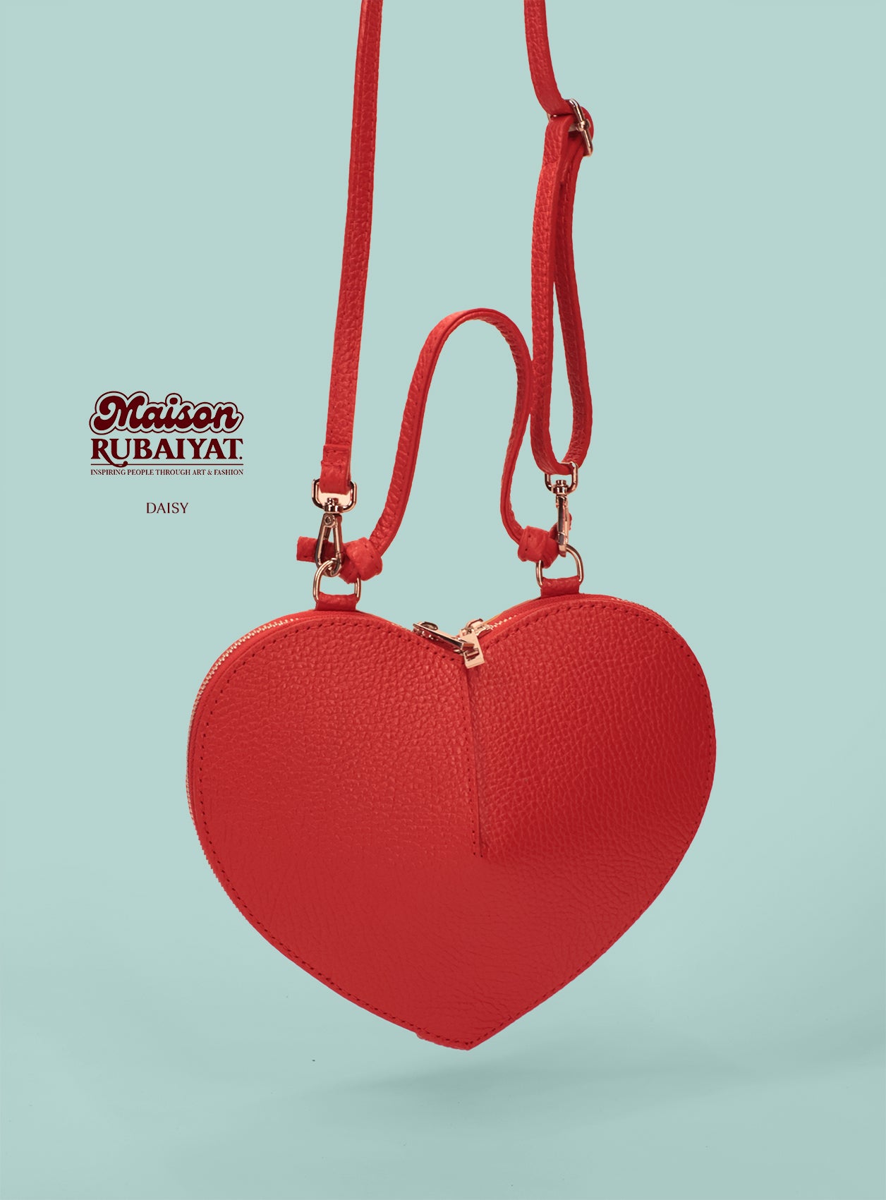 Limited Edition 1/1 - Artbag The Heart Bag - 'Daisy' 