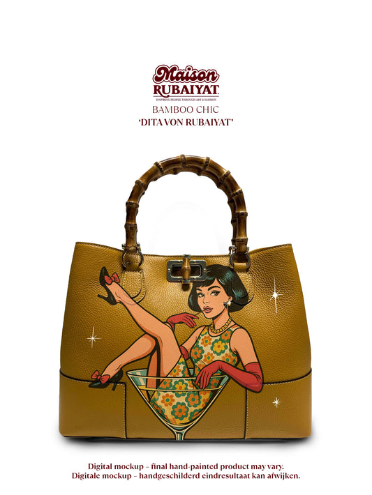 Limited Edition - PRE ORDER - Artbag Bamboo Chic - Dita Von Rubaiyat