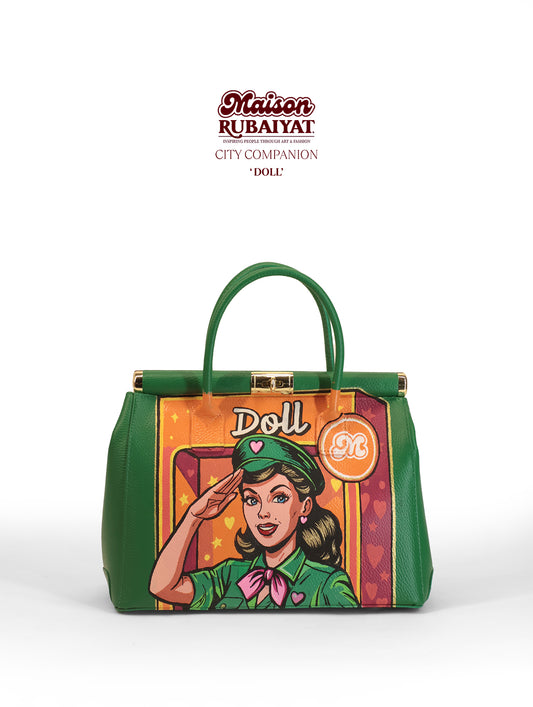 Limited Edition 1/1 - Artbag The City Companion - 'Doll'