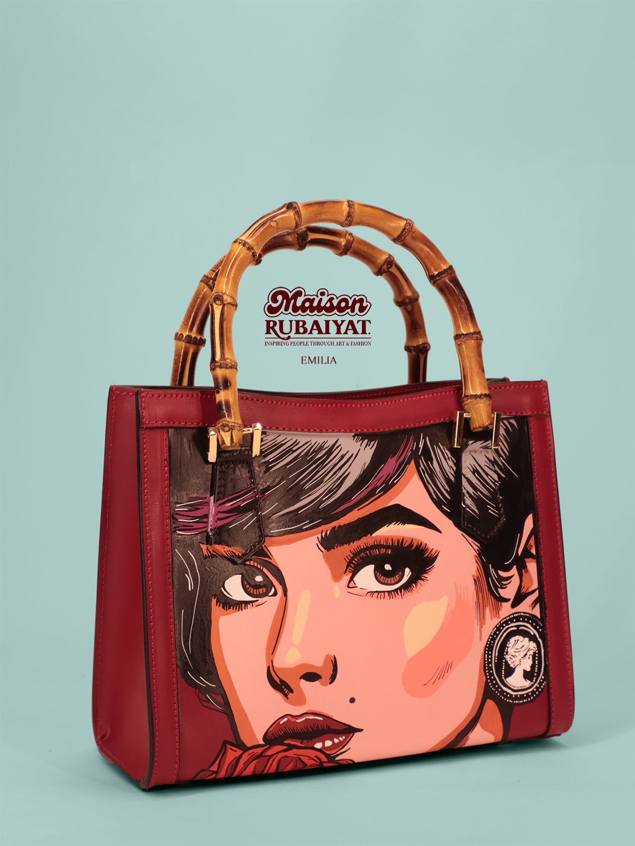 Limited Edition 1/1 - Artbag The Little Bamboo - 'Emilia' 