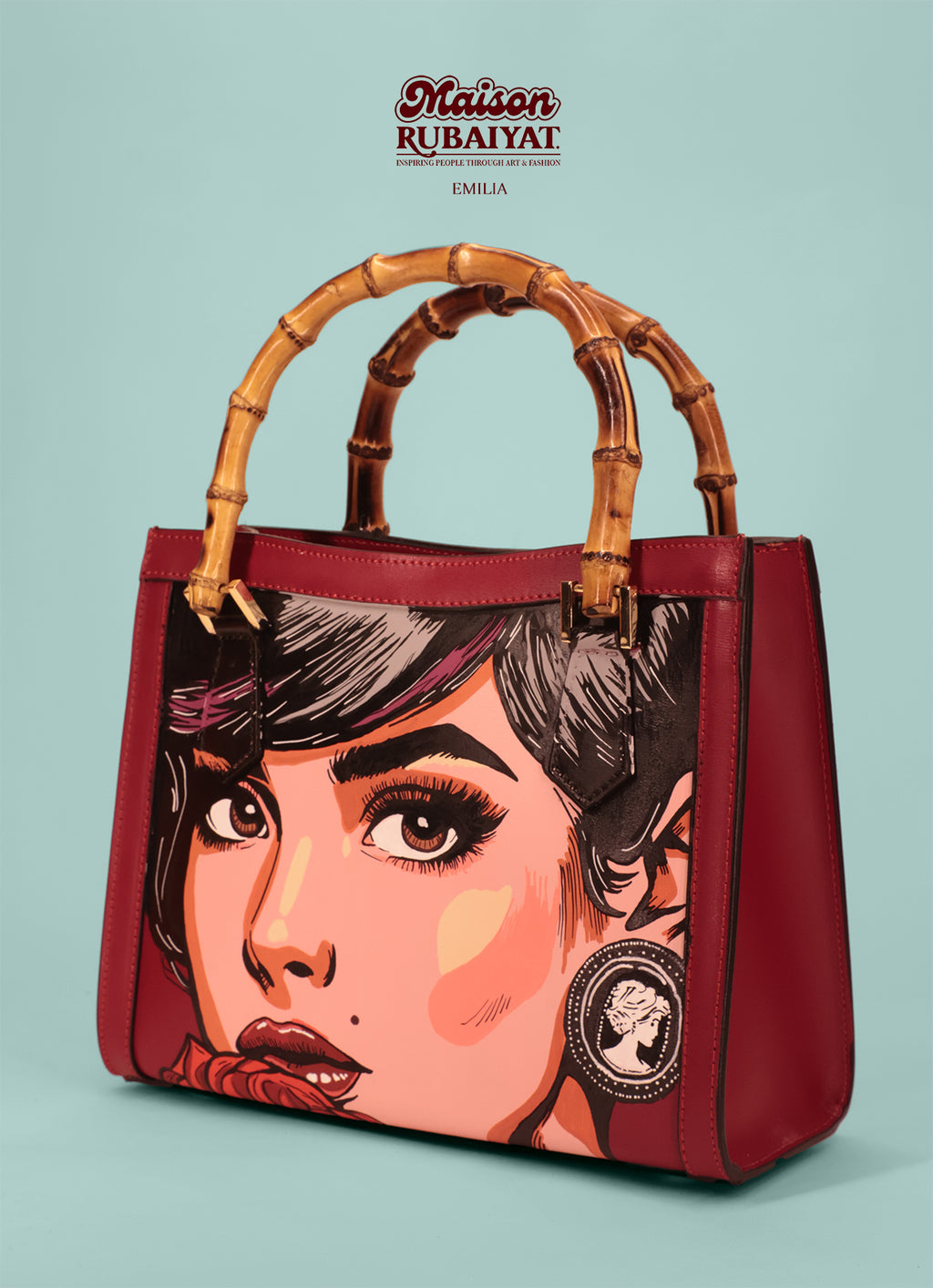 Limited Edition 1/1 - Artbag The Little Bamboo - 'Emilia' 
