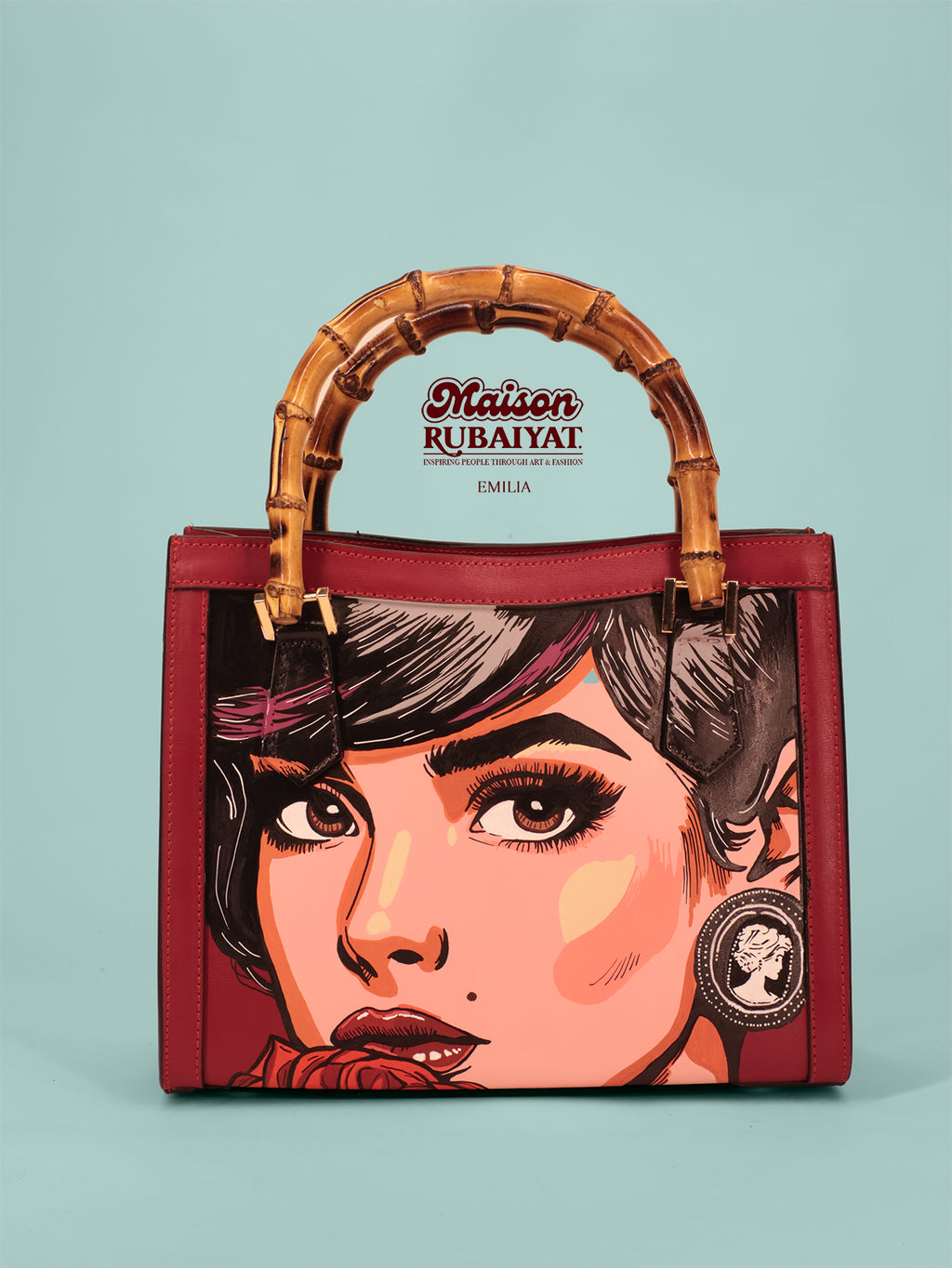 Limited Edition 1/1 - Artbag The Little Bamboo - 'Emilia' 