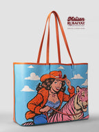 Limited Edition 1/1 - Artbag The Firenze Bag - 'Tiger Cowboy' 