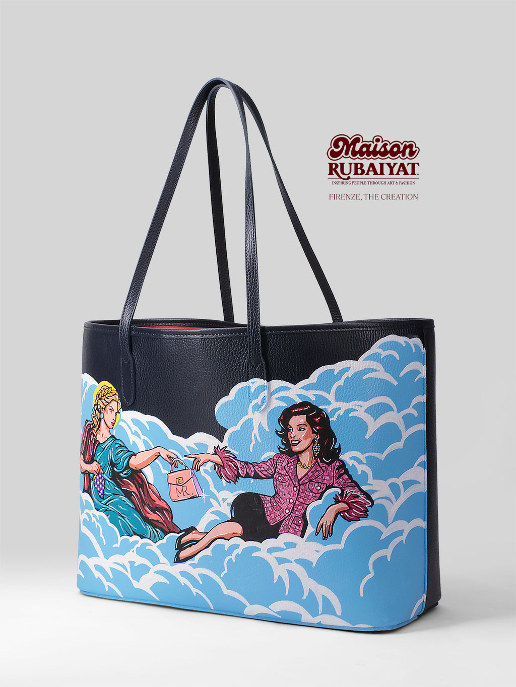 Limited Edition 1/1 - Artbag The Firenze Bag - 'Creation of MR' 