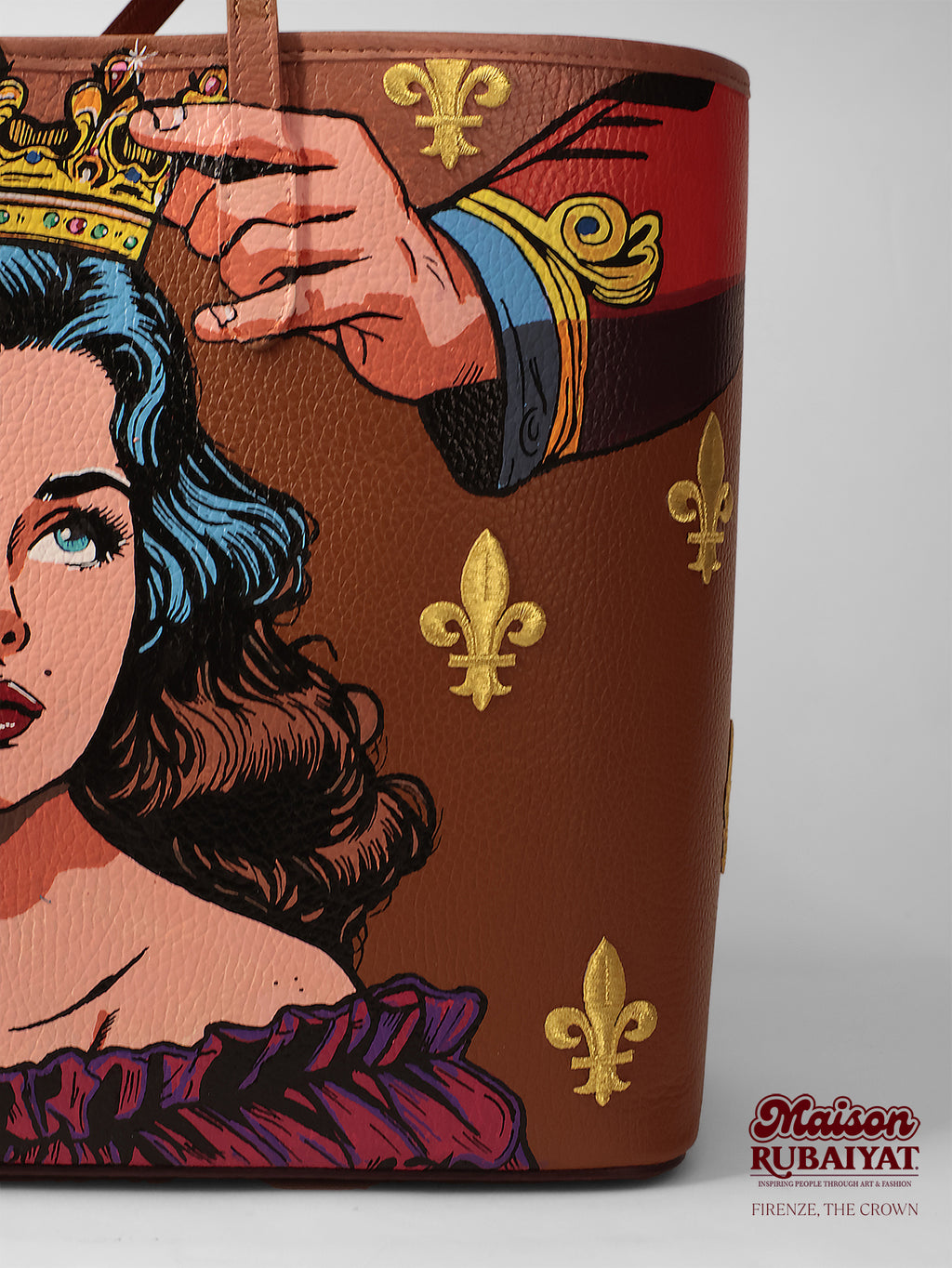 Limited Edition 1/1 - Artbag The Firenze Bag - 'The Crown' 