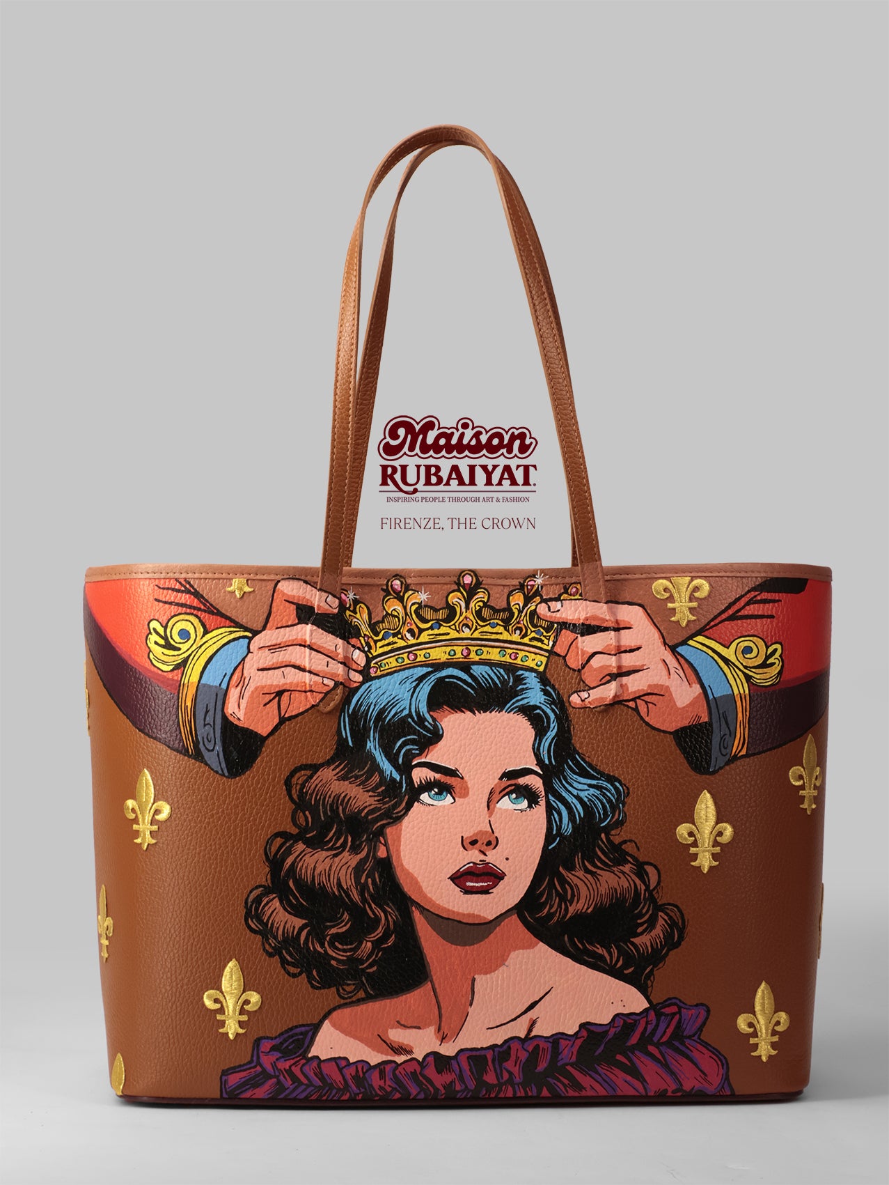 Limited Edition 1/1 - Artbag The Firenze Bag - 'The Crown' 