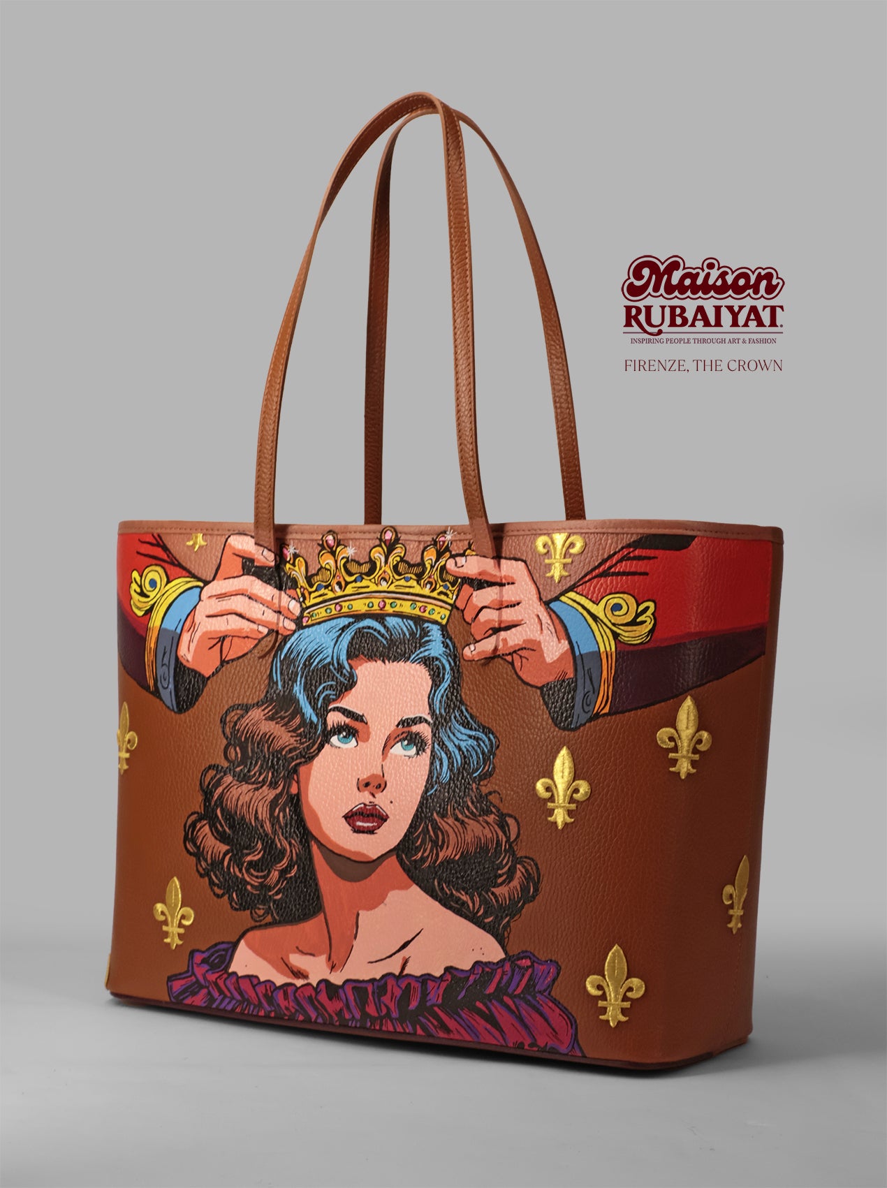 Limited Edition 1/1 - Artbag The Firenze Bag - 'The Crown' 