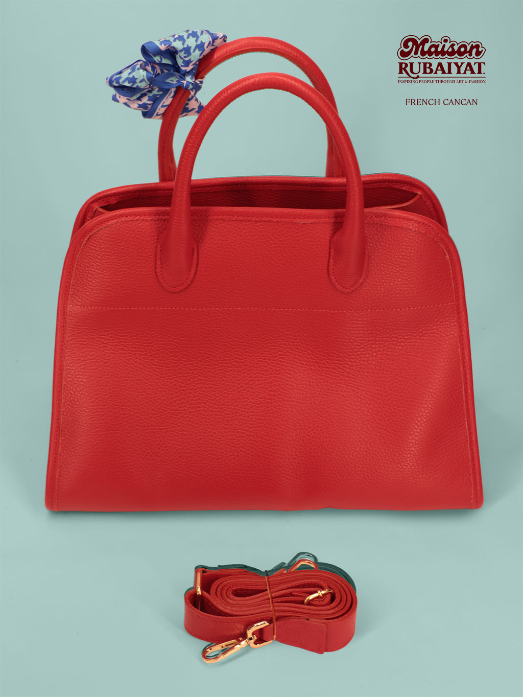 Limited Edition 1/1 - Artbag The Bowling Bag - 'French Cancan' 