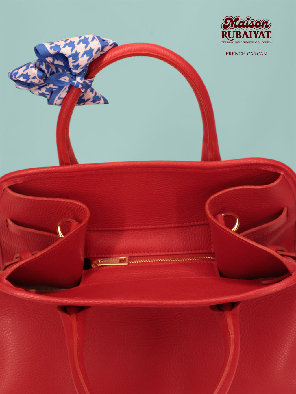 Limited Edition 1/1 - Artbag The Bowling Bag - 'French Cancan' 
